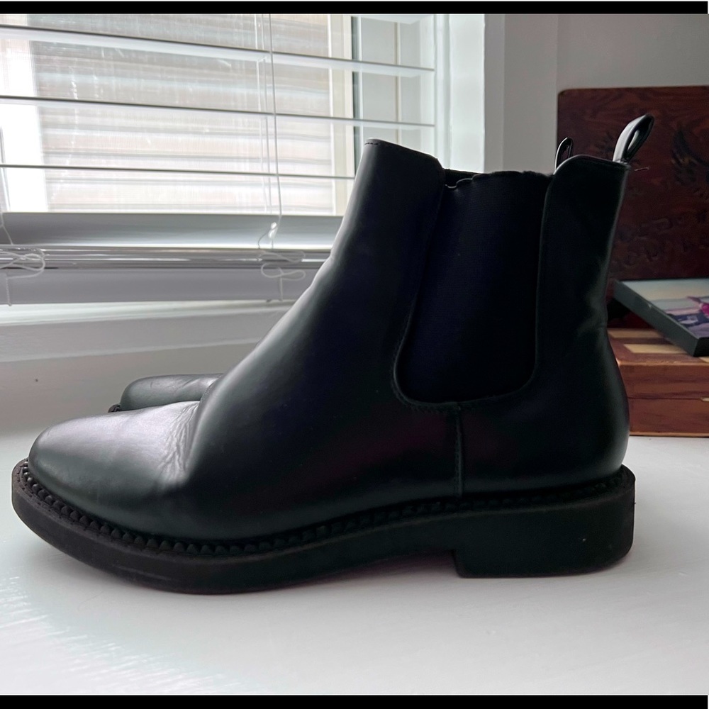 ASOS Black Chunky Chelsea Boots